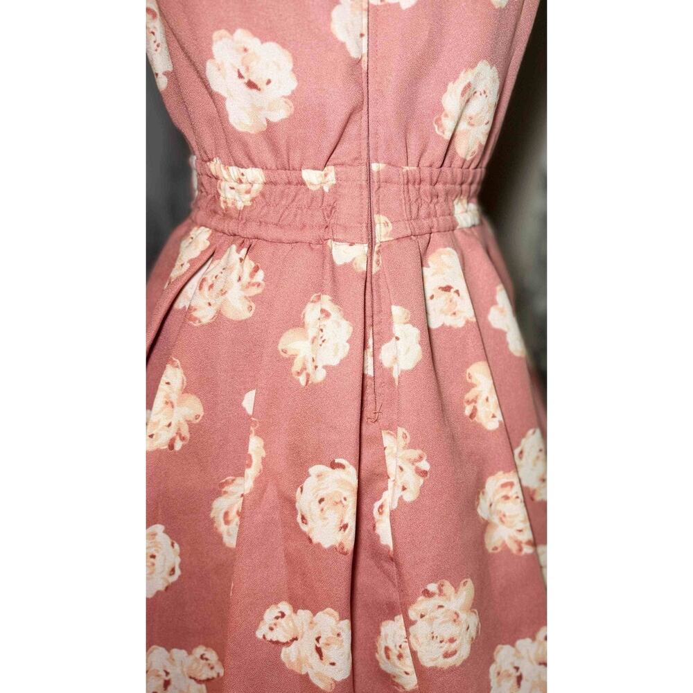 Liz Lisa Collared Floral Pink Dress Jfashion Gyaru Himekaji Coquette Autumn 2013 - Picture 14 of 16